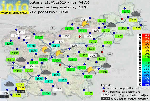 Trenutno vreme Lenart