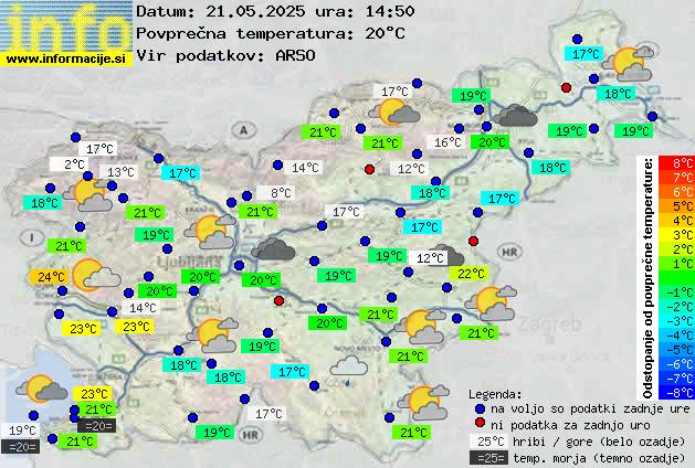 Trenutno vreme Celje