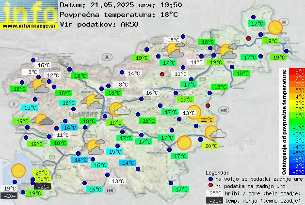 Trenutno vreme Logatec