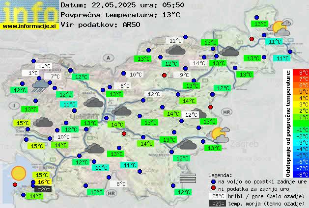 Trenutno vreme Kamnik