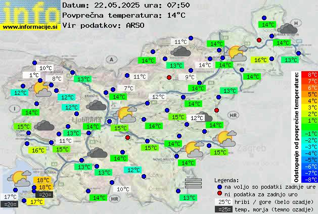 Trenutno vreme Koper