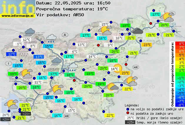 Trenutno vreme Koper