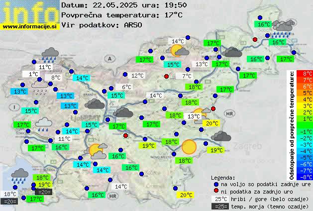 Trenutno vreme Slovenska Bistrica