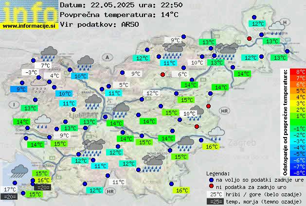 Trenutno vreme Rogaška Slatina