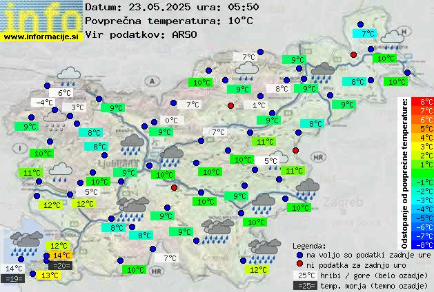 Trenutno vreme Jesenice