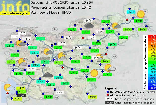 Trenutno vreme Škofja Loka