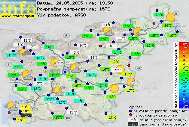 Trenutno vreme Radovljica