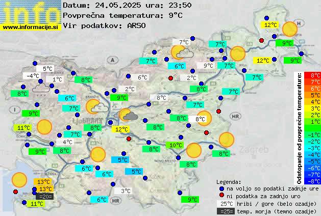 Trenutno vreme Trbovlje