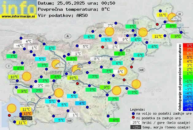 Trenutno vreme Maribor