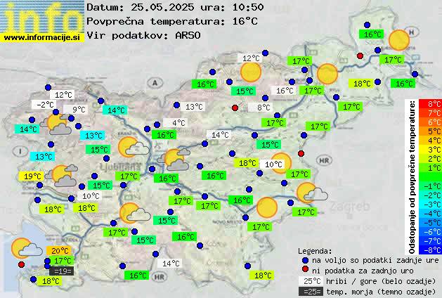 Trenutno vreme Bled