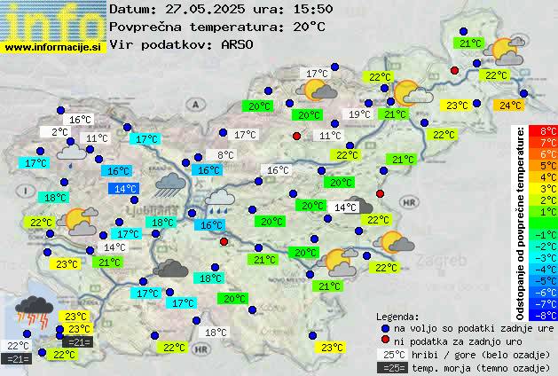 Trenutno vreme Murska Sobota