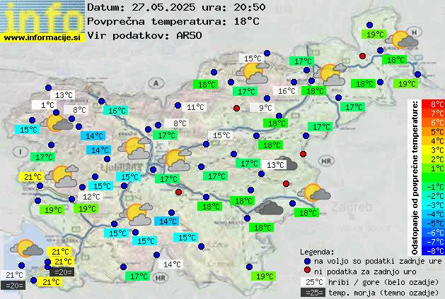 Trenutno vreme Kamnik