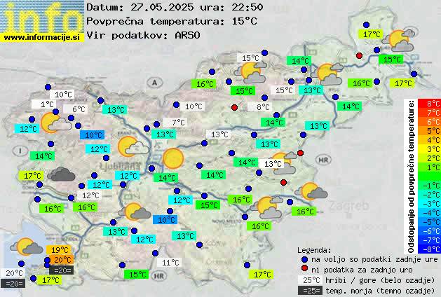Trenutno vreme Rogaška Slatina