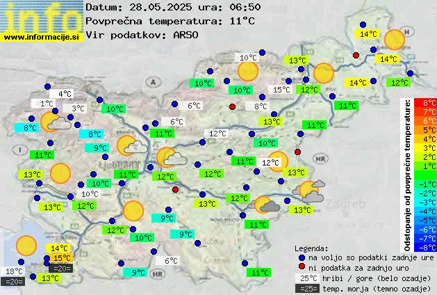Trenutno vreme Slovenj Gradec