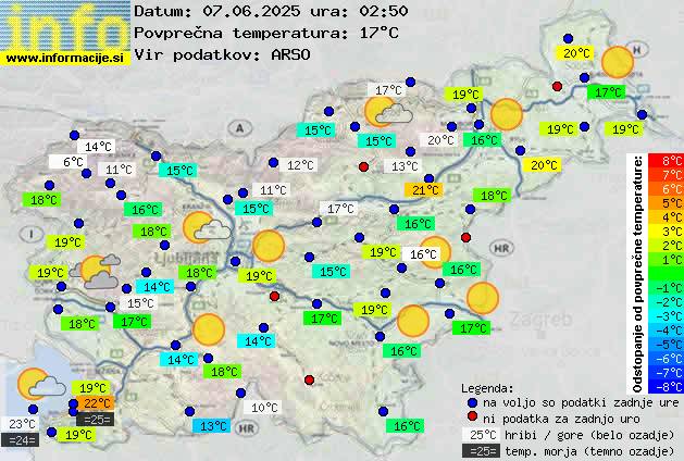 Trenutno vreme Slovenj Gradec