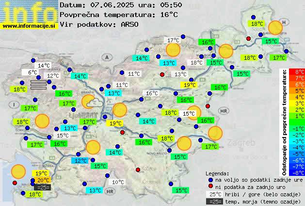 Trenutno vreme Jesenice