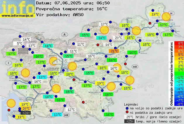 Trenutno vreme Litija