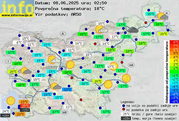 Trenutno vreme Kamnik