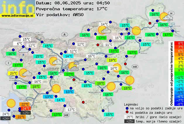 Trenutno vreme Brežice
