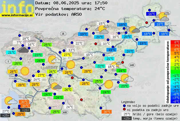 Trenutno vreme Murska Sobota