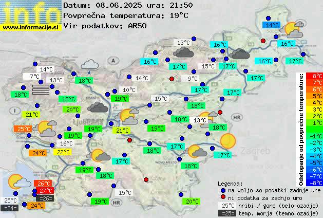 Trenutno vreme Kranj