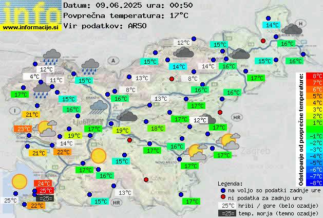 Trenutno vreme Brežice