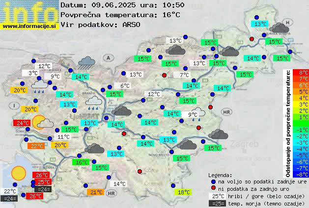 Trenutno vreme Maribor
