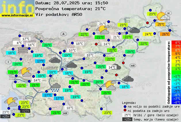 Trenutno vreme Logatec