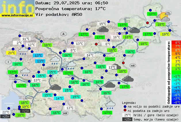 Trenutno vreme Logatec