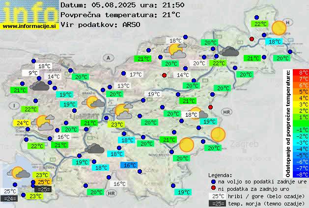 Trenutno vreme Logatec