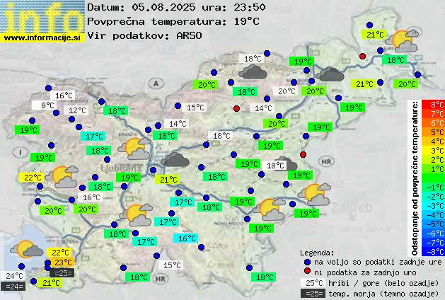 Trenutno vreme Ajdovščina