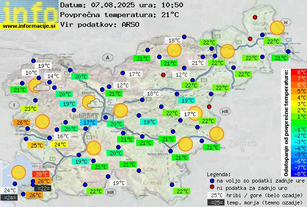 Trenutno vreme Kranj