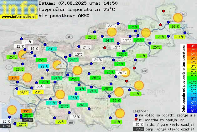 Trenutno vreme Novo mesto
