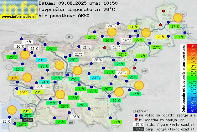 Trenutno vreme Radovljica