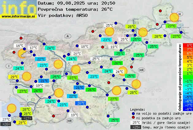 Trenutno vreme Logatec