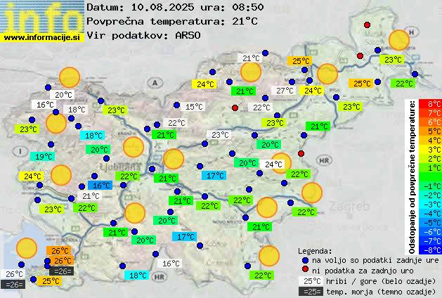 Trenutno vreme Velenje