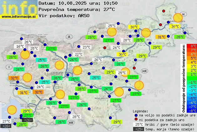 Trenutno vreme Ajdovščina
