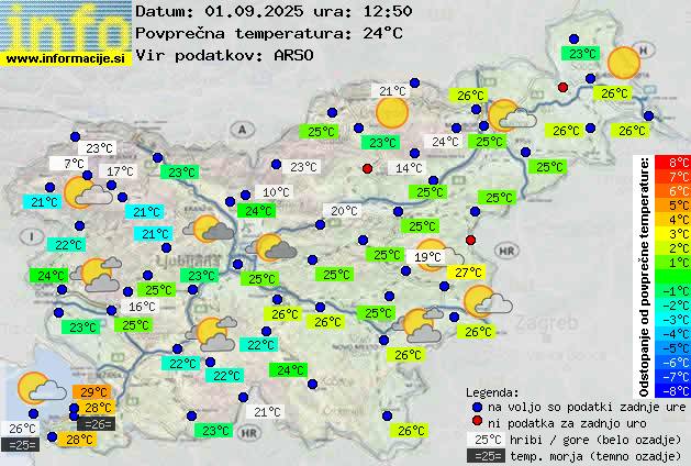 Trenutno vreme Maribor
