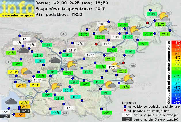 Trenutno vreme Ravne na Koroškem