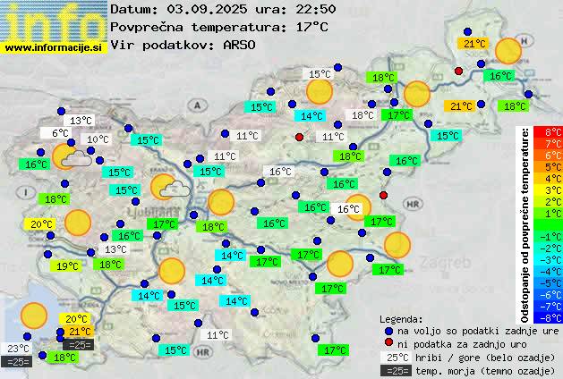 Trenutno vreme Logatec