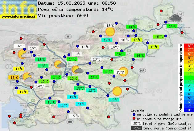Trenutno vreme Logatec