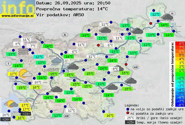 Trenutno vreme Bovec