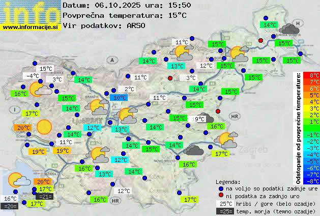 Trenutno vreme Kranj
