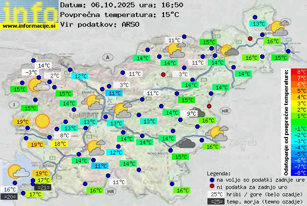 Trenutno vreme Slovenj Gradec