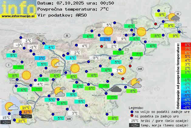 Trenutno vreme Trbovlje