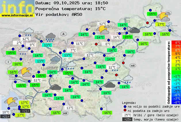 Trenutno vreme Ravne na Koroškem