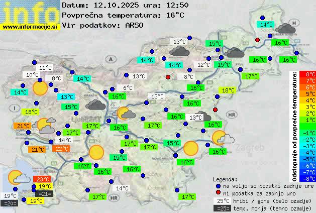 Trenutno vreme Rogaška Slatina