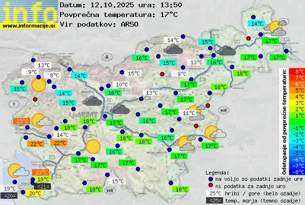 Trenutno vreme Logatec