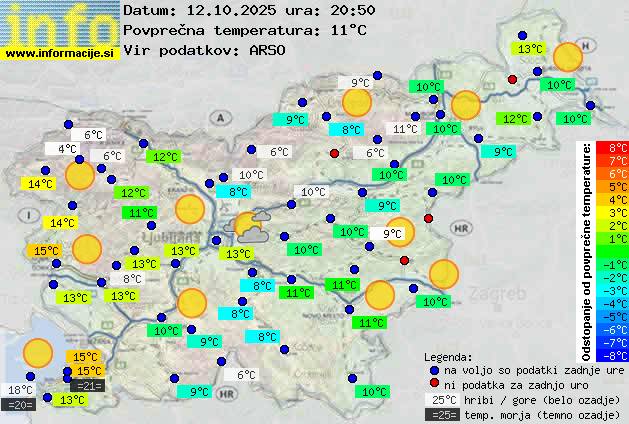 Trenutno vreme Kranjska Gora