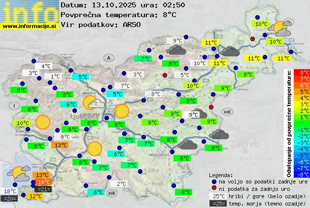 Trenutno vreme Vrhnika